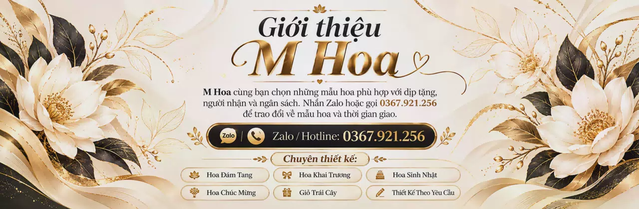 Ảnh bìa Shop hoa tươi Xã Bình Lợi Hồ Chí Minh - Trao hoa đẹp, gửi điều thân thương